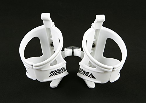 Profile Design Aquarack - Juego de 2 portabidones, Color Blanco