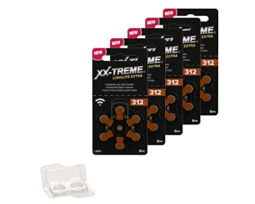 XX-Treme 312 PR41 ZL3 - Pilas para audífonos (1,45 V, 30 unidades), color marrón Cover