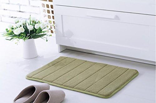 Hotsaleglobal Memory Foam Bath Rug Bathroom Floor Mats Carpet, Sage