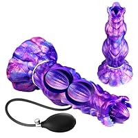 Der Monster Alien Dildo besteht aus hochwertigem flüssigem Silikonmaterial, das sehr weich und elastisch ist, angenehm auf der Haut liegt und keinen störenden Geruch hat. Geeignet für die weibliche vaginale/anale männliche Stimulation Dieses Produkt ...