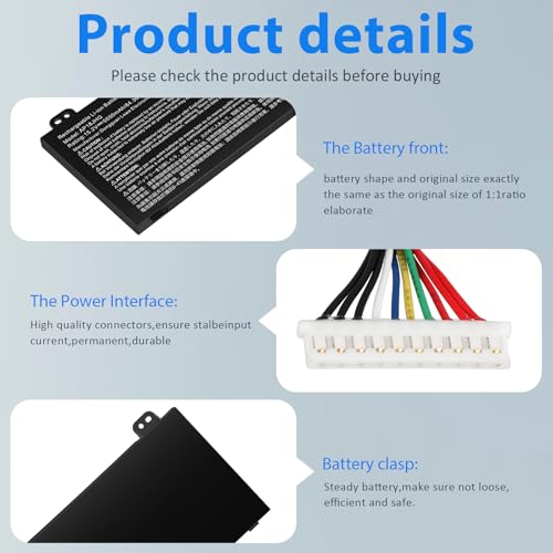 Image of AP18JHQ Laptop Battery Replacement for Acer ConceptD 7 CN715-71 CN715-72G CN715-73G Pro CN715-71P CN715-72P Ezel CC715-71 Pro CC715-71 CC715-71P CC715-72P Predator Triton 500 PT515-51 PT515-52