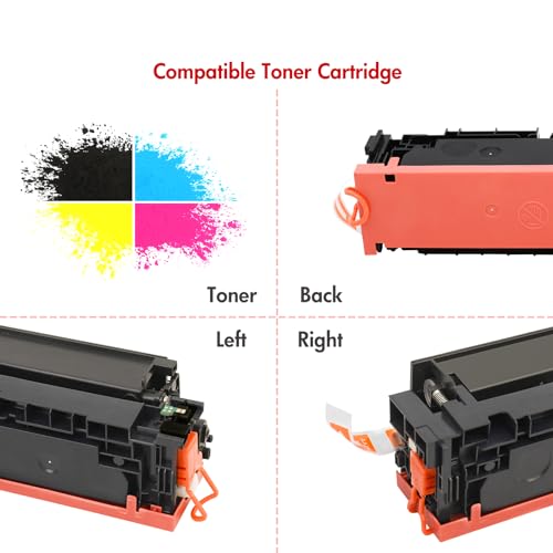 067 067H Black Toner Cartridge: 2 Pack MF656Cdw Compatible Replacement for Canon 067 067H for Canon imageCLASS MF656Cdw LBP632Cdw MF653Cdw LBP633Cdw MF654Cdw Printer High Yield CRG-067 CRG067 Ink