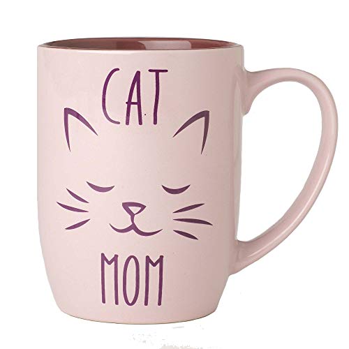 Petrageous 16045 Cat Mom Stoneware Mug 4-Inch...