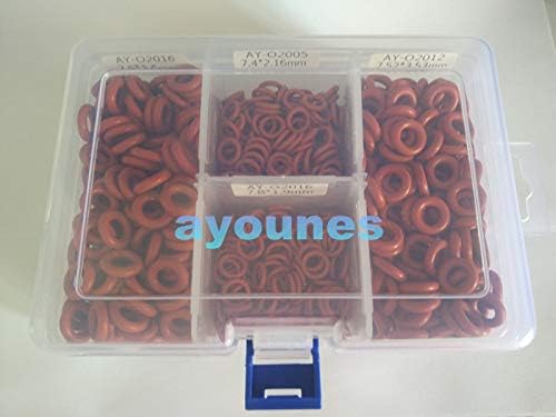 250unit Each O Ring Seals for Fuel Injector Rubber Seal Kits O Ring/Fuel Injection Repair Kits (AY-OSK250)