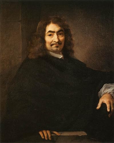 Murales Lienzo René Descartes para Renovación de Paredes Vacías