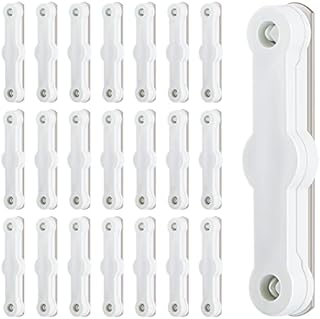 Magnetic Strip, 22 Pieces Self-Adhesive Magnetic Strips for Fly Screens Window Net Insect Screen, Mesh Curtains, Door Curtains