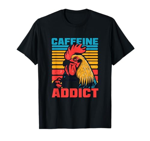 Adicto a la cafeína divertido amante del café Camiseta