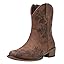 Western Cowboy Boots-9805-brown Western Cowboy Boots-9805-brown