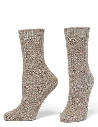 Image of HUE womens Fashion Crew Sock Packs - Textured Dot Socks, Sequin Soft Rib Crew Sock, Shimmer Socks