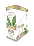 Karma Hemp – Natural Hemp Wraps - 99 Cent Prepriced– Non GMO – 4 Wraps Per Pack – 15 Pack Display (Original)…