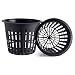 25 pack - 3 inch Round HEAVY DUTY Net Cups Pots WIDE LIP Design - Orchids • Aquaponics • Aquaculture • Hydroponics • WIDE Mouth Mason Jars • Slotted Mesh by Cz Garden Supply