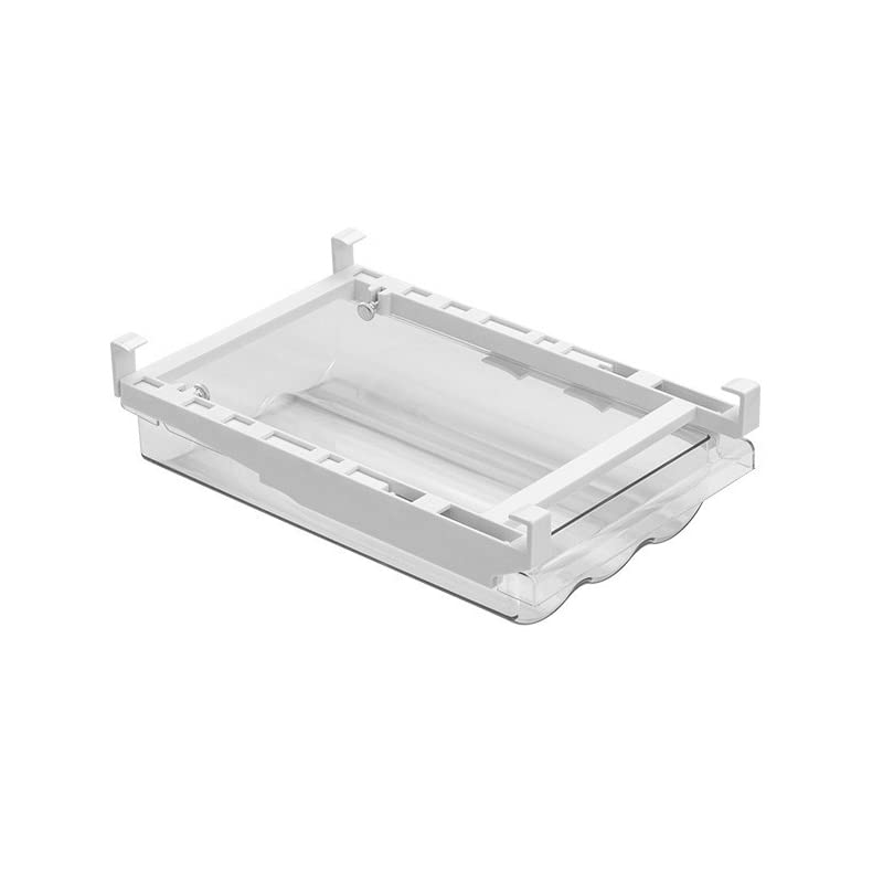Soporte para huevos para refrigerador, bandeja de almacenamiento de huevos de refrigerador, cajón de huevos de plástico transparente para refrigerador, contenedor y organizador de almacenamiento de 5