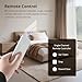 WiFi Smart Curtain Track, Electric Curtains with Remote Compatible with Alexa & Google Home, Tuya App Control, Motorized Track for Automatic Curtains (2.1M (82.6inch))