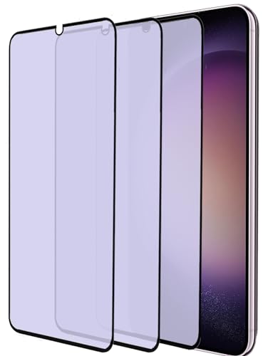 Anti lumière bleue verre trempé Galaxy S23 Plus fini la fatigue oculaire