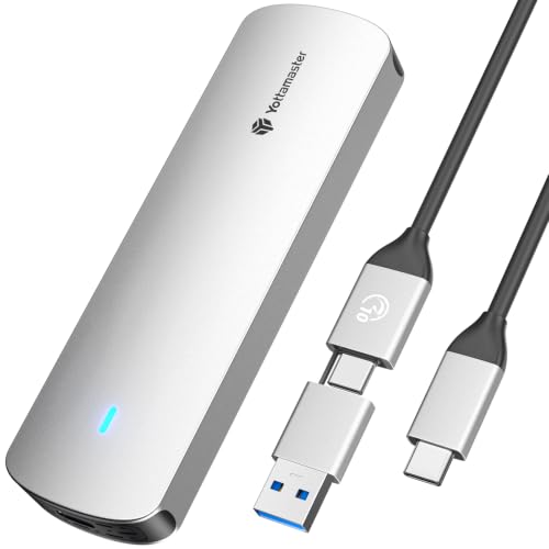 Yottamaster M.2 NVMe SATA SSD Enclosure, USB 3.2 G
