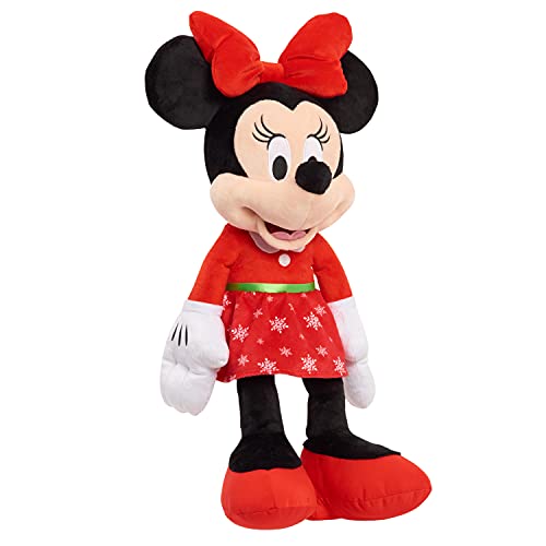 Disney Holiday Minnie Mouse Large 22-Inch Plush, Stuffed Animal, Amazon Exclusive #TOP3