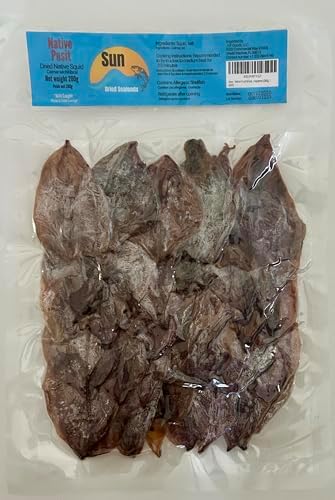 Dried Native Squid/Native Pusit, Dried Fish, Wild Caught, Chemical Free, 200g - 1