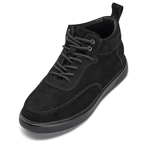CALTO Men's Height Increasing Sneaker-Boots