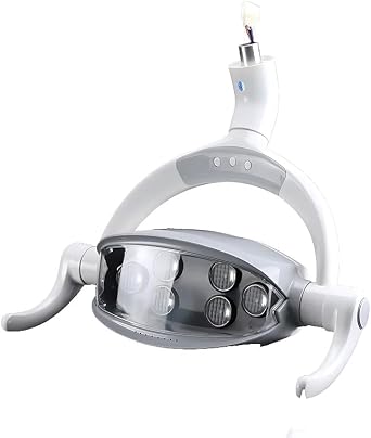 Dental LED Examination Light, Dual Yellow/White Color, Motion Sensor Control, Chair Mount, 20W