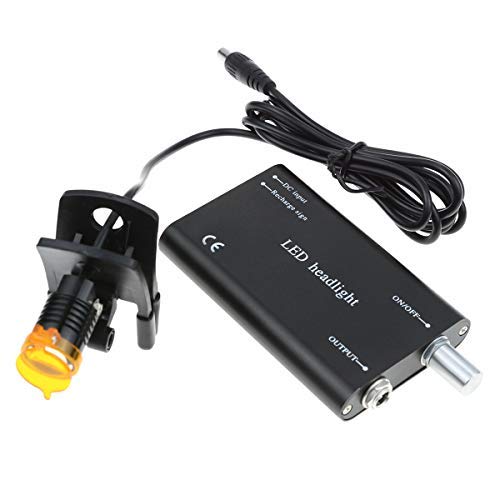 Aries Outlets Plastic Clip Headlamp For Binocular Loupe With Bag cover