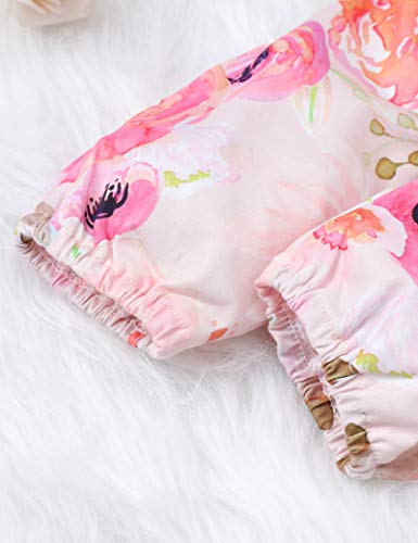 Macaquinho de roupas para bebês recém-nascidos, blusa de babados, calça listrada, roupa de inverno,