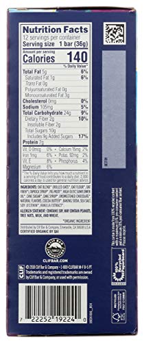 Clif, Bar Z Chocolate Chip Organic 12 Count, 15.24 Ounce #TOP2
