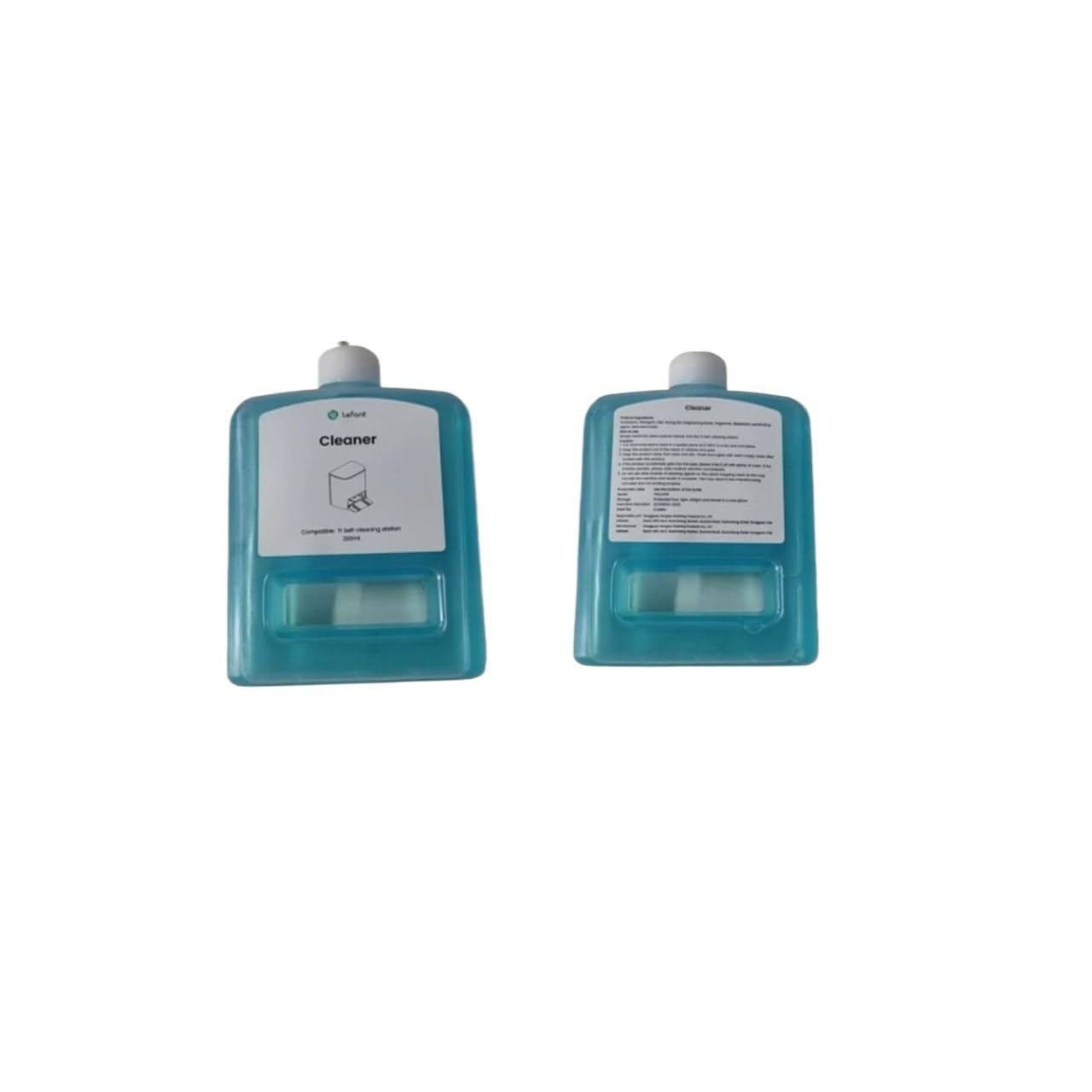 LKWVQRQE Robot Vacuum Cleaner Cleaning Solution，Compatible For Lefant，M2P/M3 Robot Mop Detergent Mopping Liquid(M2P 2pcs)