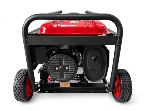 Image of VI POWER GOLD 3 KVA SELF START GENERATOR FOR HOME AND OUTDOOR USE | 3 KW OR 3000 WATT GENSET | PORTABLE PETROL | 1 YEAR WARRANTY
