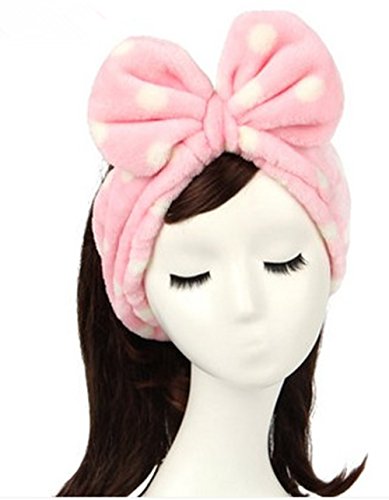 KeAiDuo Bandeau serre-tête - Bandeau Cheveux - Nu009cud à deux boucles u0096 Maquiller u0096 Débarbouillage u0096 Salle de Bain - Faire du sport