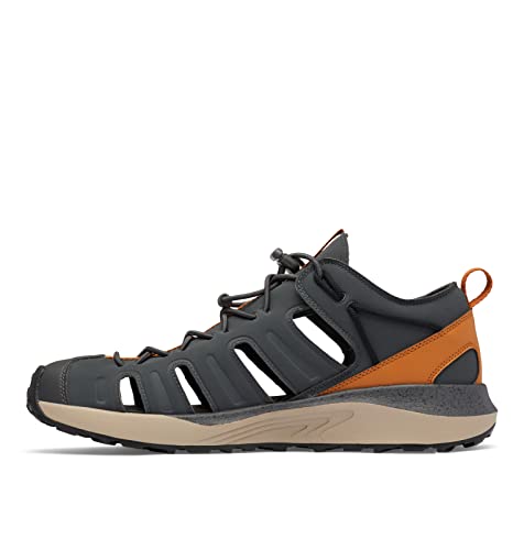 Columbia Sandália esportiva feminina Trailstorm H20, Cinza escuro/caramelo, 47