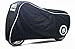 Nuzari Waterproof Polyester Outdoor Motorcycle Cover, Medium - Black