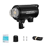 Flashpoint Studio Pro 400 III-V 400Ws R2 Monolight Strobe Flash with 30W LED Modeling Lamp, Bowens Mount Strobe Light for Photography, R2 2.4GHz Wireless Studio Light with 1.0s Max Recycle Time