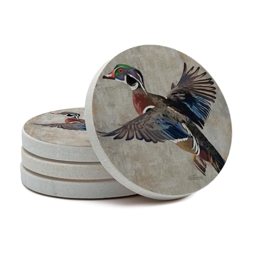 Wood Duck 4 Pack Coasters