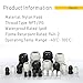 Anyinn Cable Gland PG13.5 10 Packs IP68 Waterproof Nylon Cable Connectors with Locknut and Gaskets - Suitable for 7mm - 12mm Cables