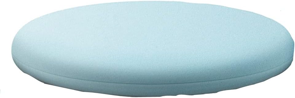 Memory Foam Seat Stool Round Cushions Floor Support Pillow Home Office Chair Pads Light Blue 16''