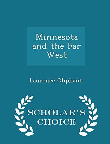 Minnesota and the Far West - Scholar's Choice E... 1296367223 Book Cover