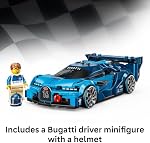 LEGO Speed Champions Bugatti Vision Gran Turismo Hyper Sports Car Building Toy for Kids & Gamers - Building Set W/Bugatti Driver Minifigure for Boys & Girls, Ages 9+ - Gift Idea for Birthdays - 77253