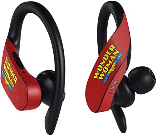 Skinit Decal Audio Skin Compatible with PowerBeats Pro - Officially Licensed DC Comics Wonder Woman Portrait Design