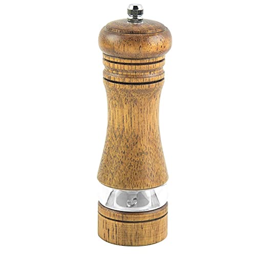 2 Stks Zout En Peper Molens Set Handleiding Peper Zout Molen Hout Zout En Peper Shakers Met Verstelbare Grofheid… - Image 5