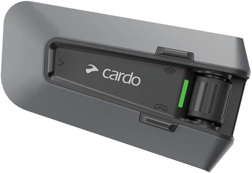 Cardo PACKTALK - Vehículos todoterreno Edge ORV, moto de nieve, lateral x lado, comunicación ATV para cada terreno, paquete duo, color negro