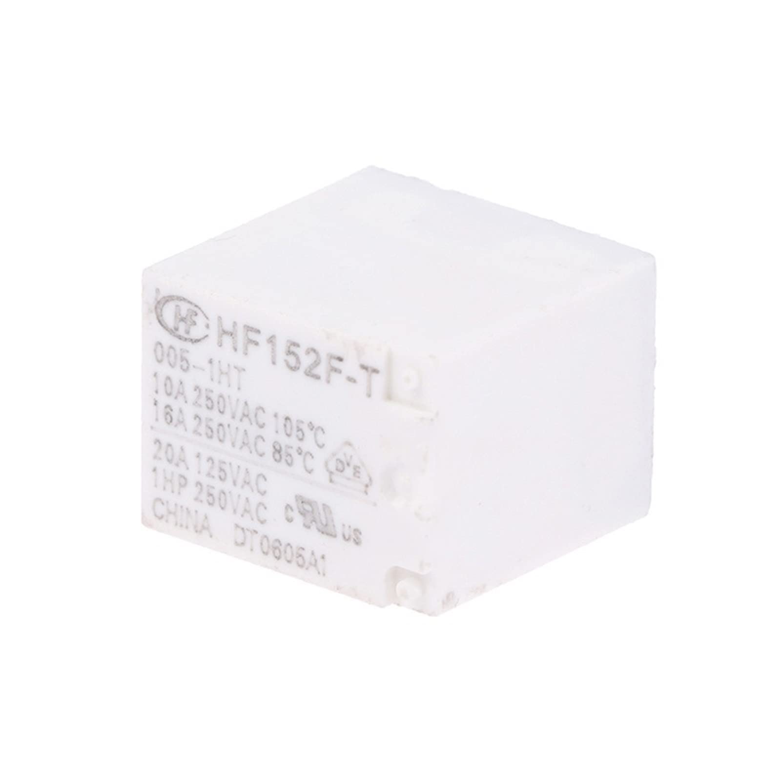 Relais HF152F-T-006-1HT interrupteur normalement ouvert 4 broches 6V 9V