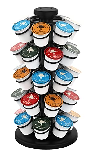 Everie Wobble Free Coffee Pod Holder Carousel Organizer Compatible With 35 K Cup Pods, Krt35C-Blk #TOP18