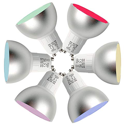 GU10 5 W LED WiFi RGBW LED Spot Arbeit mit Alexa Echo Unterstützung App Stimme Timer Control Home Automatisierung Lampe New Chip Technologie 420-480LM AC 85-265V Cover