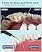 Plaque Remover for Teeth, Dental Cleaning Kit Tartar Remover for Teeth with LED Light & 5 Modes, Rechargeable Dental Cleaner, 4 Replaceable Heads