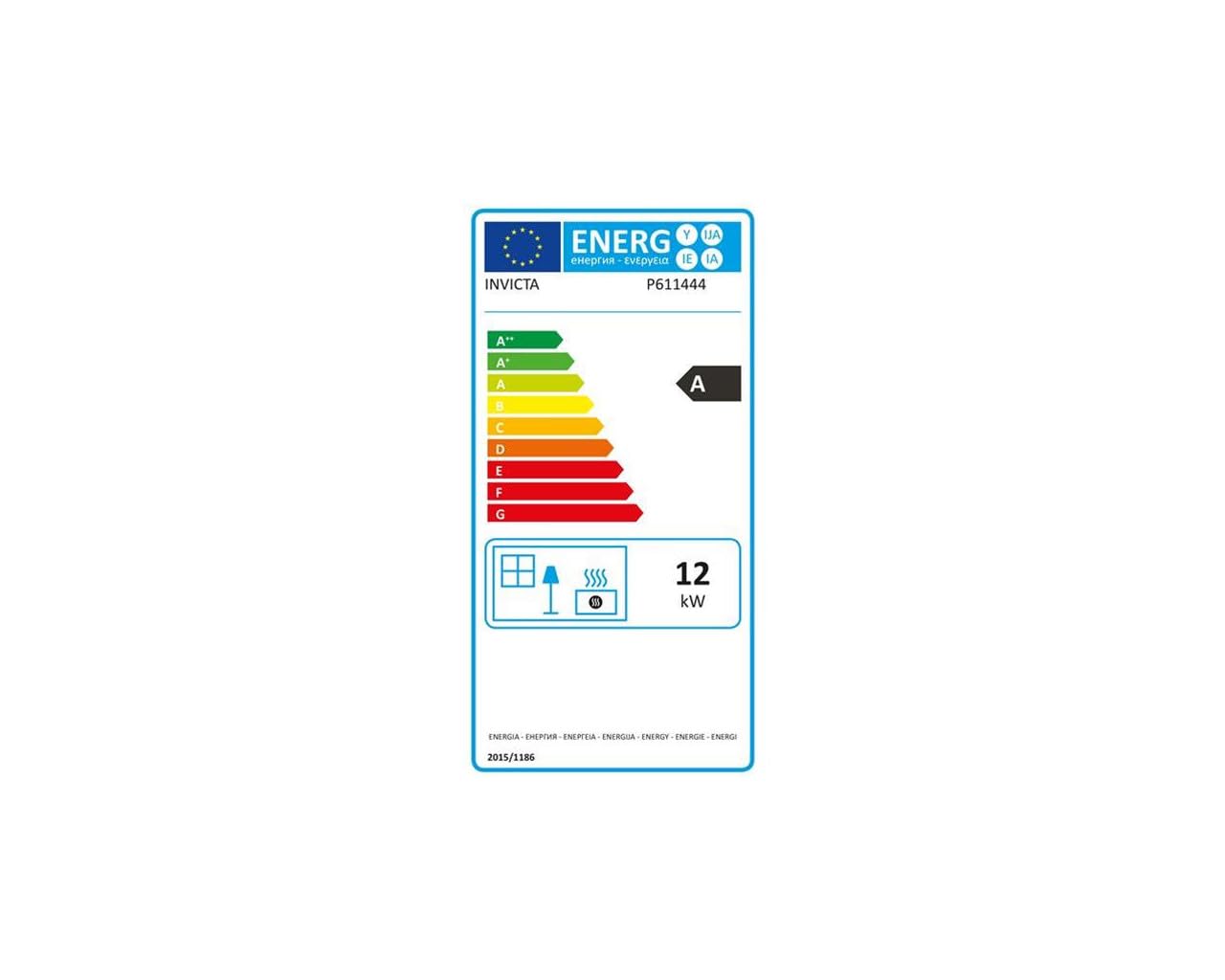 Poêle À Bois Fonte 12kw Anthracite - 6114-44