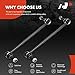 A-Premium 2 x Front Sway Bar Links Stabilizer Bar Links, Compatible with Kia Sorento 2011-2013, Hyundai Santa Fe 2007-2012, Veracruz 2007-2012