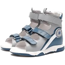 princepard Orthopedic Sandals for Toddlers with Arch and Ankle Support,High back Corrective Shoes for Kids