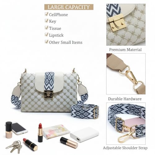 Image of Women's Girls Color Block Cross Body Sling Bag with Printed Belt | 1