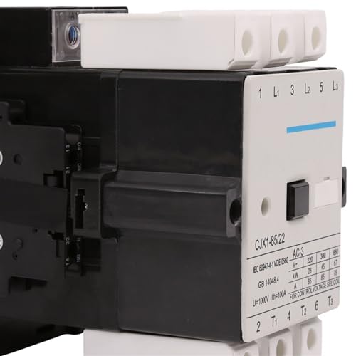 Contacteur triphasé CJX1-85/22 relais de commande alternatif 110V AC - 4