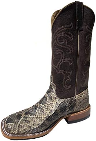 Square Toe Eastern Cut Rattlesnake Boot 